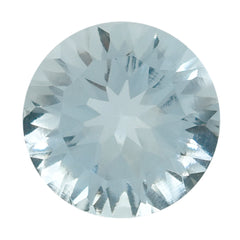 AQUAMARINE CONCAVE CUT ROUND (A++) (#45) 6.50MM 1.00 Cts.