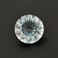 AQUAMARINE CONCAVE CUT ROUND (A++) (#45) 12MM 4.99 Cts.