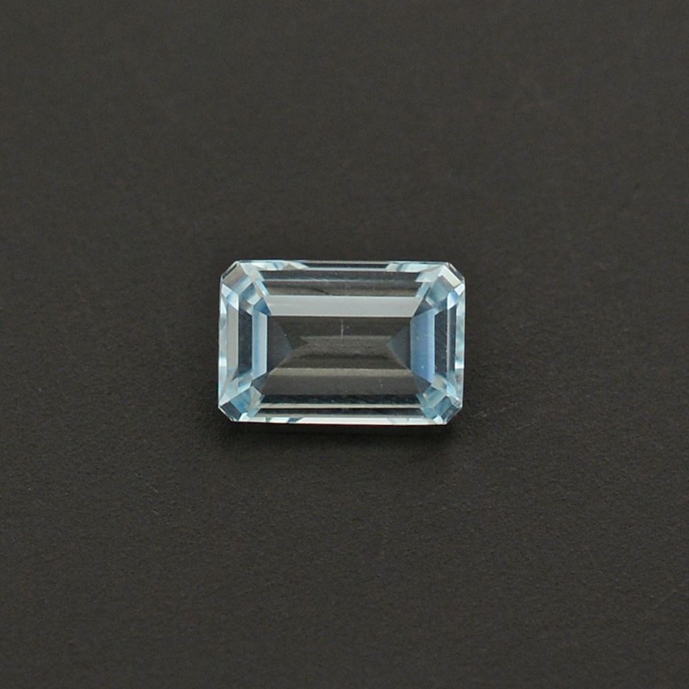 AQUAMARINE CUT OCTAGON (A++/SI) 6X4MM 0.53 Cts.