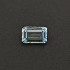 AQUAMARINE CUT OCTAGON (A++/SI) 6X4MM 0.53 Cts.