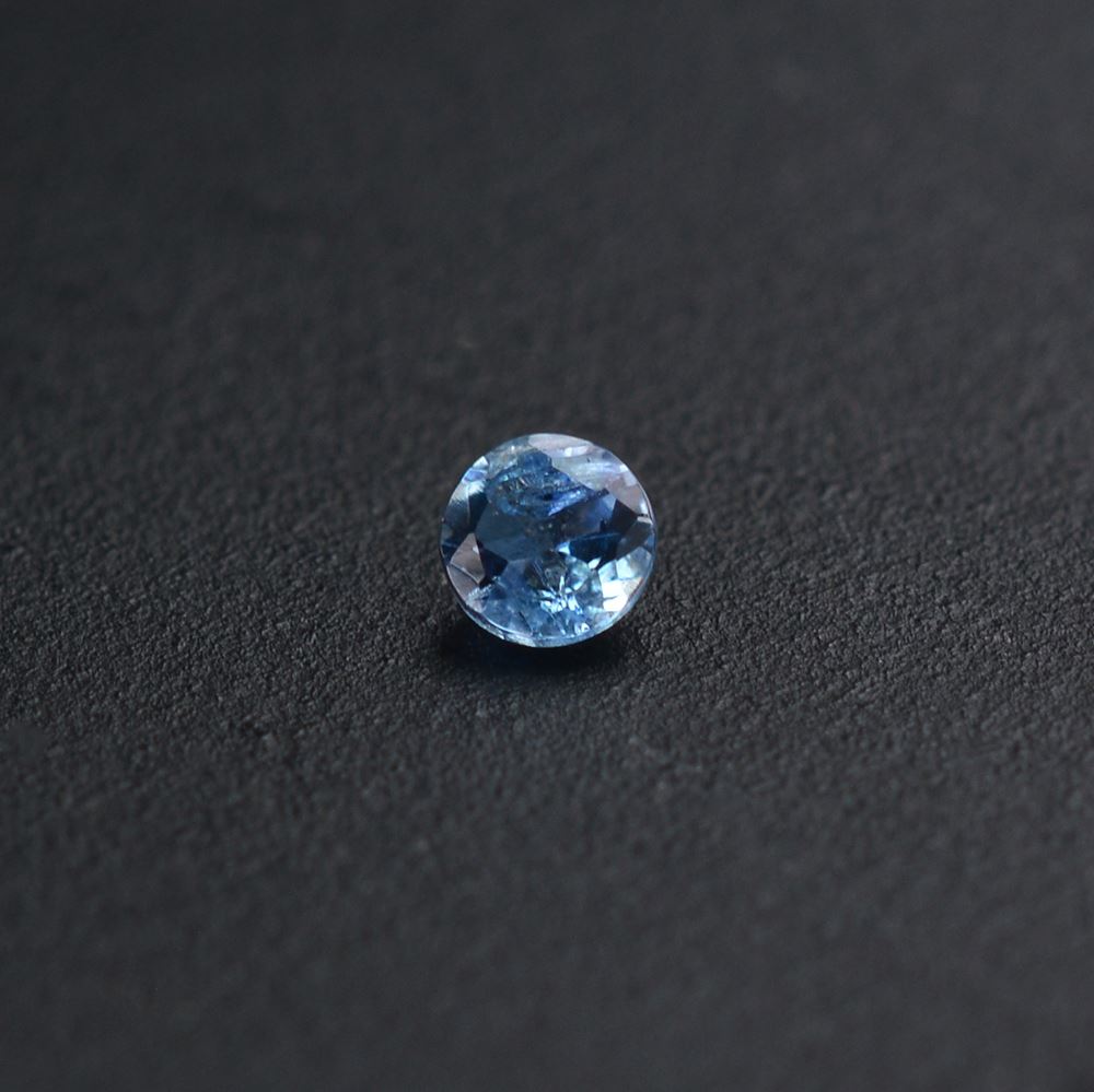 AQUAMARINE CUT ROUND (A++++/HI) 1.50MM 0.014 Cts.