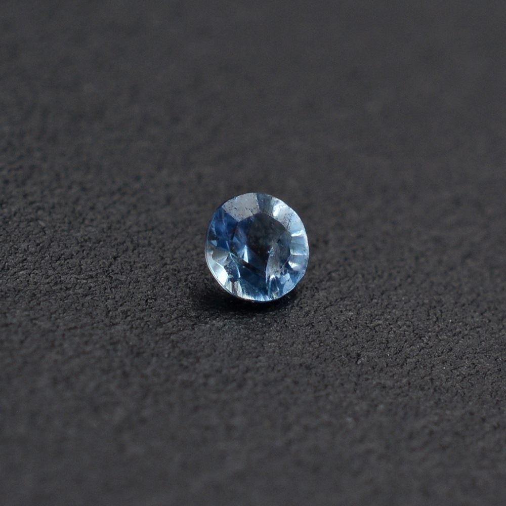 AQUAMARINE CUT ROUND (A++++/HI) 1.20MM 0.008 Cts.