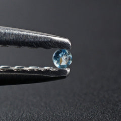 AQUAMARINE CUT ROUND (A++++/HI) 1.20MM 0.008 Cts.