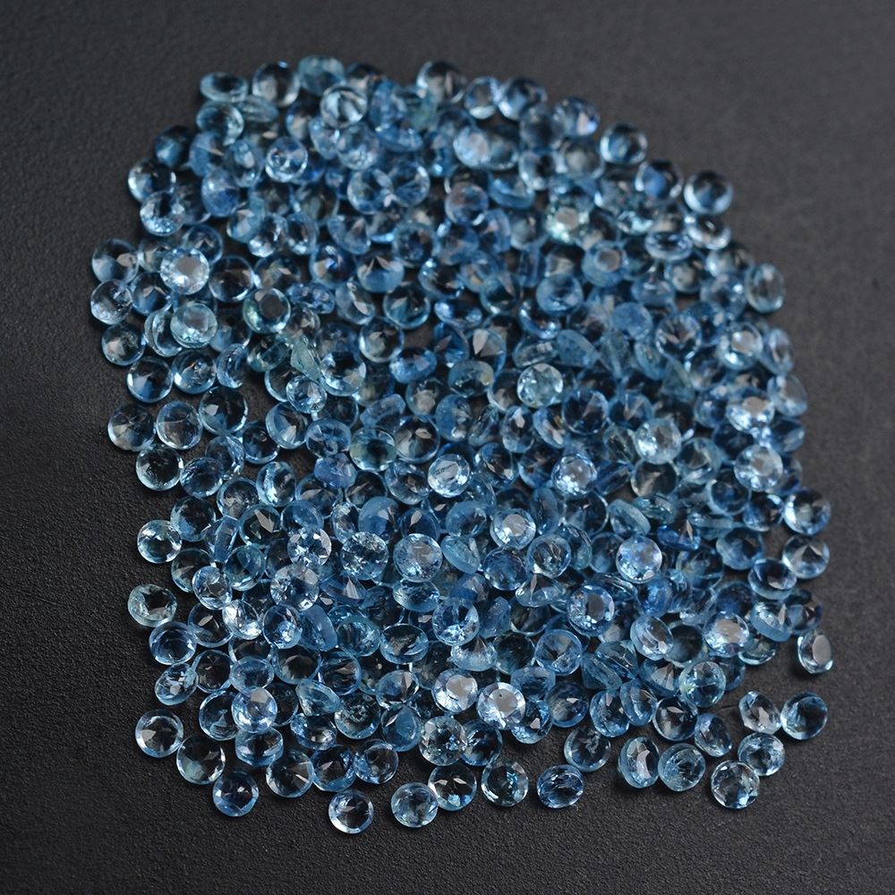 AQUAMARINE CUT ROUND (A++++/HI) 1.20MM 0.008 Cts.