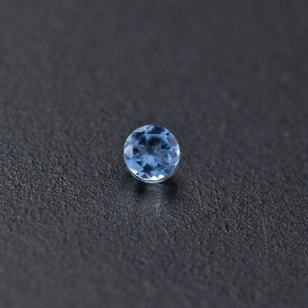 AQUAMARINE CUT ROUND (A++++/HI) 1.30MM 0.01 Cts.