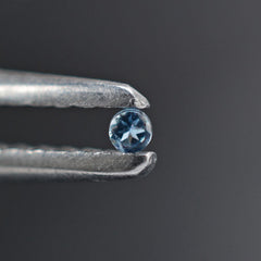 AQUAMARINE CUT ROUND (A++++/HI) 1.30MM 0.01 Cts.