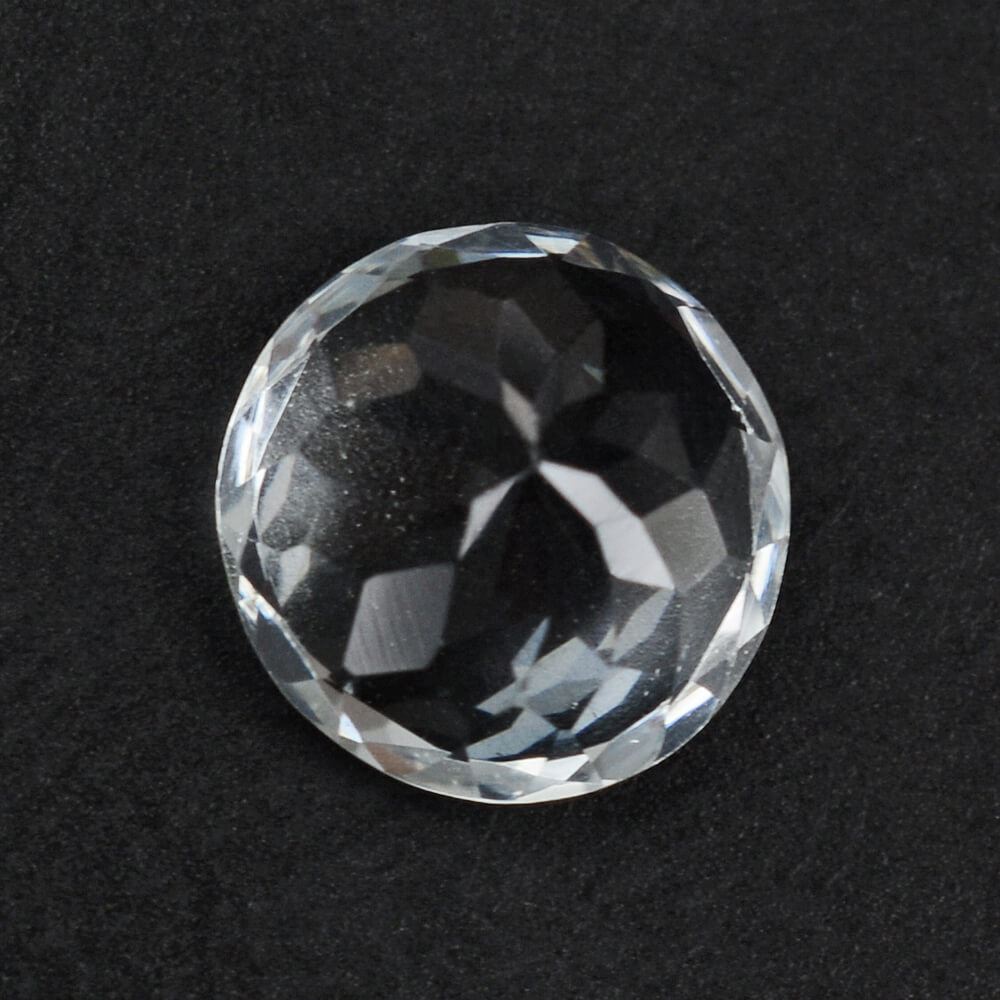 AQUAMARINE CUT ROUND (A) 7MM 1.13 Cts.