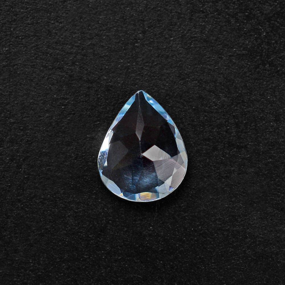 AQUAMARINE CUT PEAR (A++) 5X4MM 0.27 Cts.