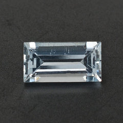 AQUAMARINE CUT BAGUETTE (A++) 10X5MM 1.46 Cts.