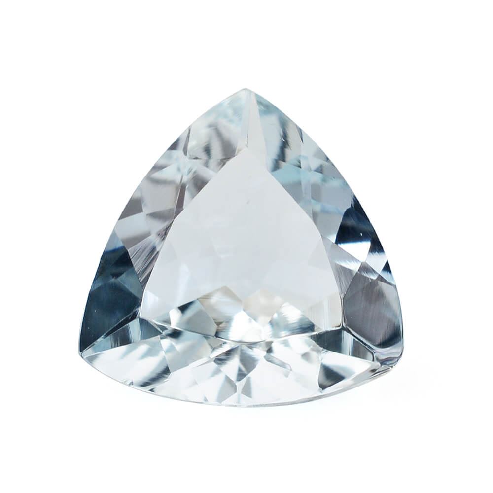 AQUAMARINE CUT TRILLION (A++) 10MM 2.32 Cts.