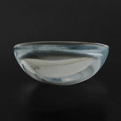AQUAMARINE OVAL CAB (TRANSPARENT) 14X10MM 6.33 Cts.