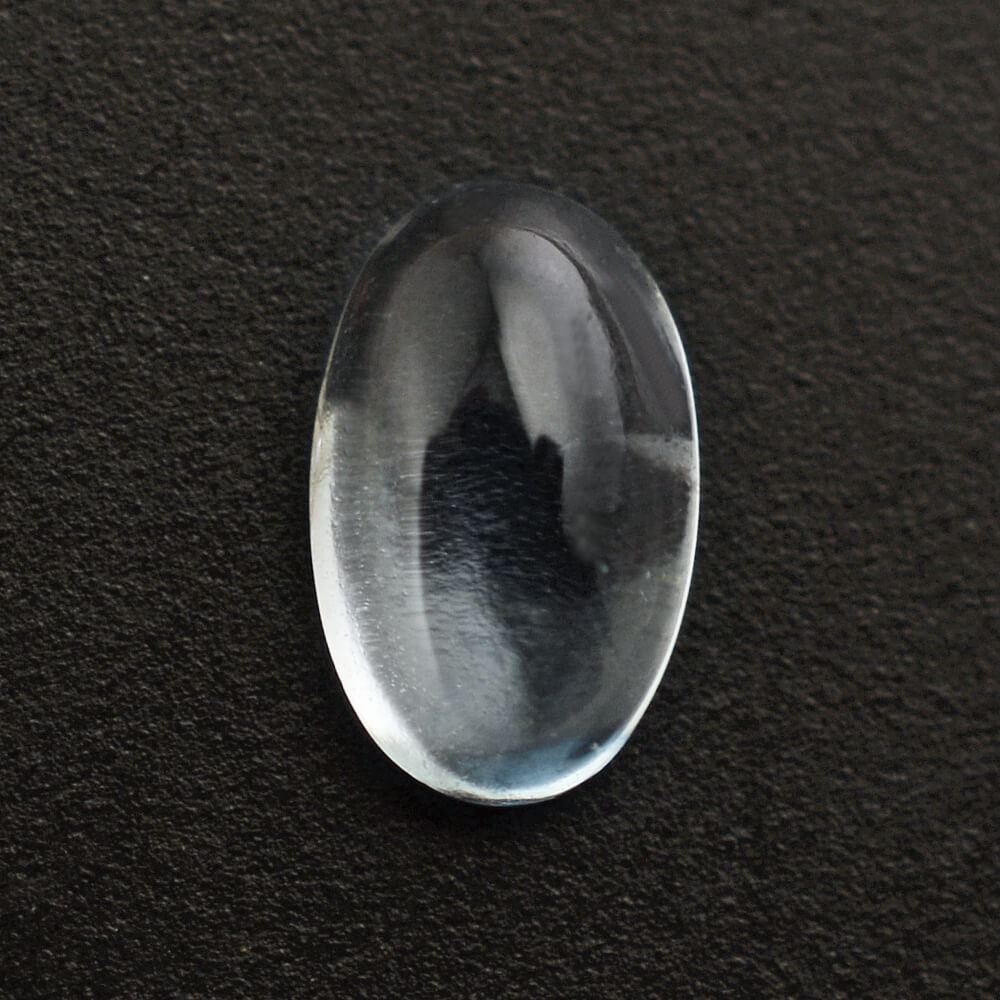 AQUAMARINE OVAL CAB (TRASPARENT) 5X3MM 0.26 Cts.