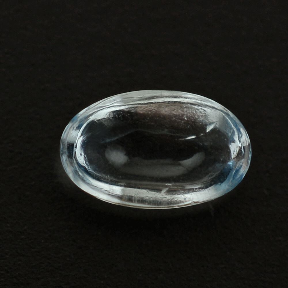 AQUAMARINE OVAL CAB (TRASPARENT) 5X3MM 0.26 Cts.