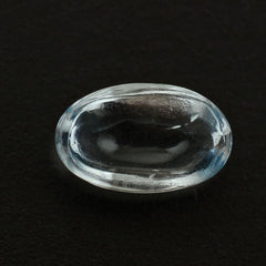 AQUAMARINE OVAL CAB (TRASPARENT) 5X3MM 0.26 Cts.