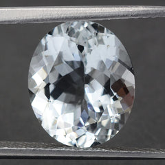 AQUAMARINE CUT OVAL (A+) 12X10MM 4.45 Cts.