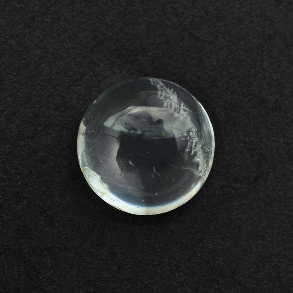 AQUAMARINE ROUND CAB (TRANSPRENT) (A+++) 6MM 0.93 Cts.