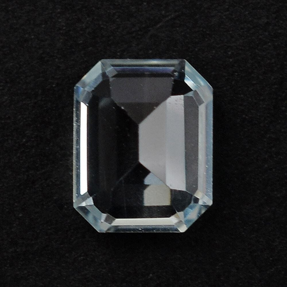 AQUAMARINE CUT OCTAGON (A+) 5X4MM 0.44 Cts.