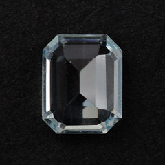 AQUAMARINE CUT OCTAGON (A+) 5X4MM 0.44 Cts.