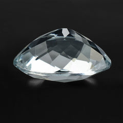 AQUAMARINE CHECKER CUT OVAL (A+) 14X10MM 5.70 Cts.