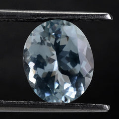 AQUAMARINE CUT OVAL 11X9MM 3.50 Cts.