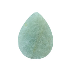 MILKY AQUAMARINE PEAR CAB 23X17MM 16.50 Cts.