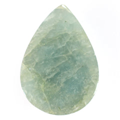 MILKY AQUAMARINE PEAR CAB 23X16MM 20.30 Cts.