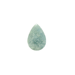 MILKY AQUAMARINE PEAR CAB (FREE SIZE) 10.43 Cts.