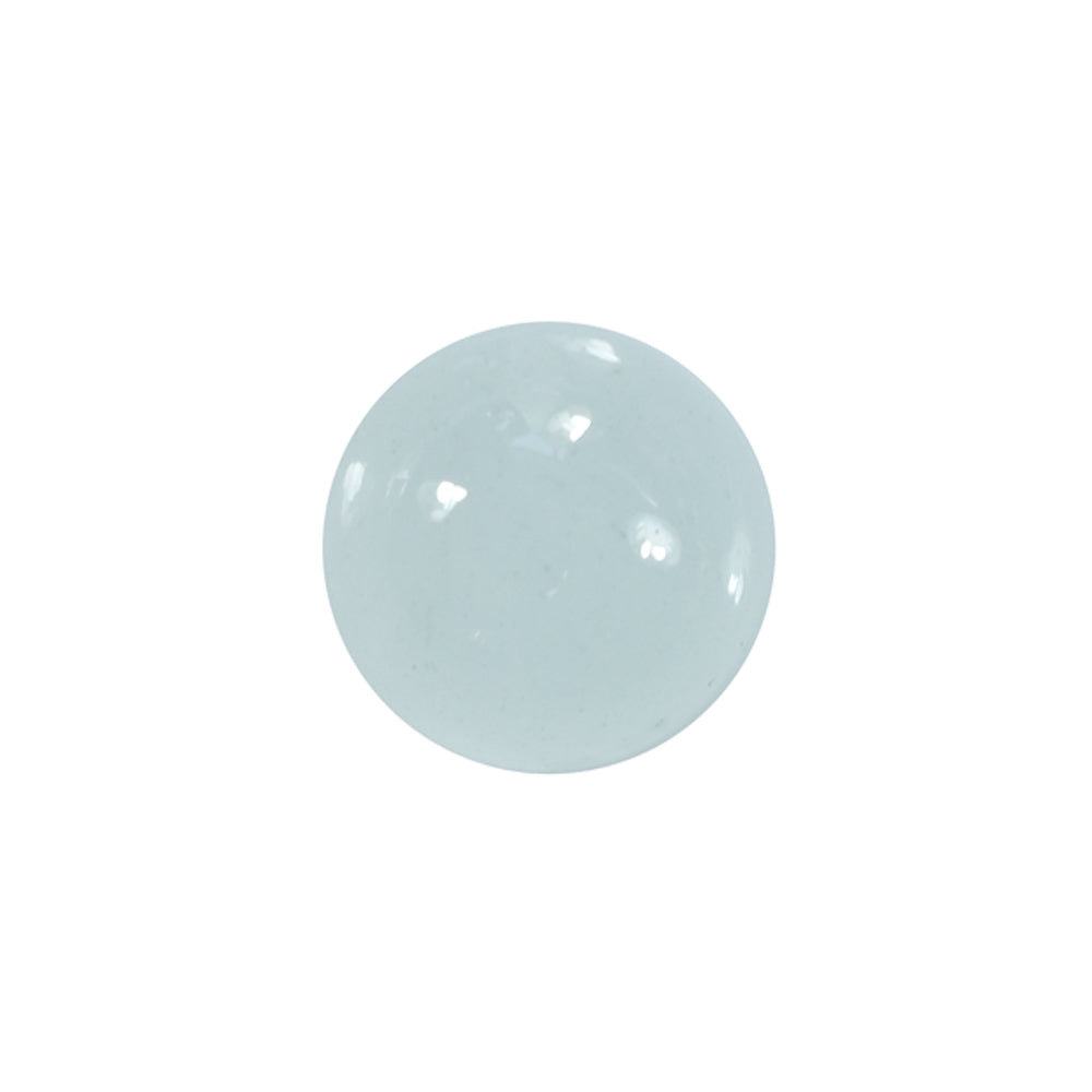 MILKY AQUAMARINE ROUND CAB 8MM 1.92 Cts.