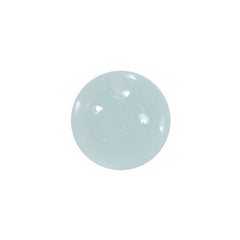 MILKY AQUAMARINE ROUND CAB 8MM 1.92 Cts.