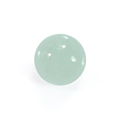 MILKY AQUAMARINE ROUND CAB 8MM 1.92 Cts.