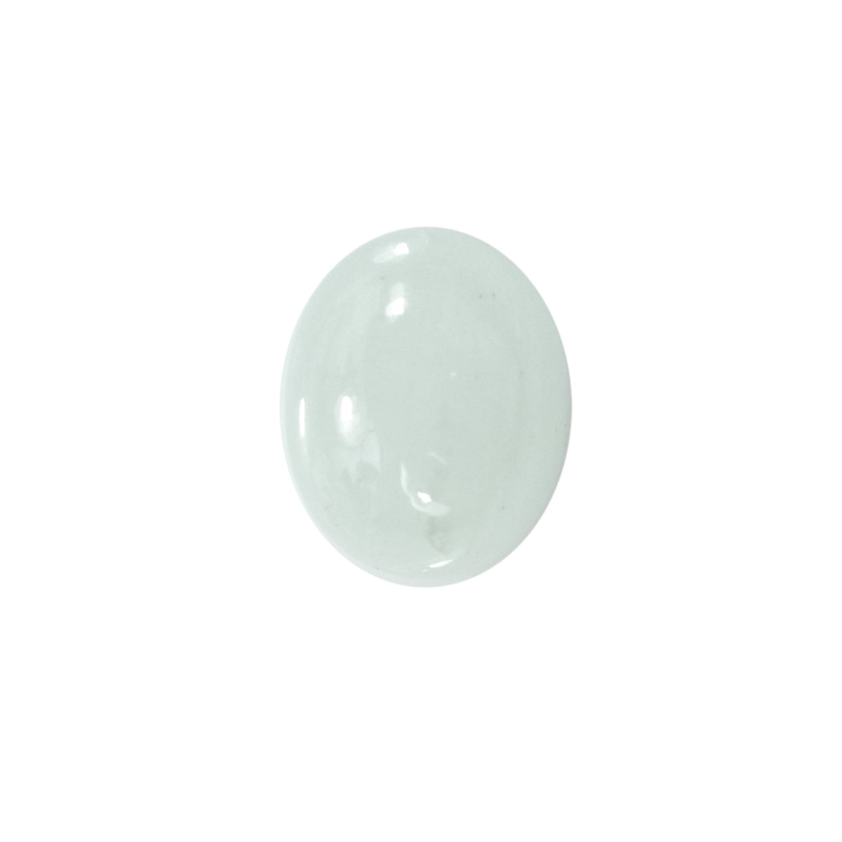 MILKY AQUAMARINE OVAL CAB 10X8MM 2.80 Cts.