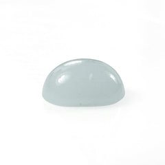 MILKY AQUAMARINE OVAL CAB 10X8MM 2.80 Cts.