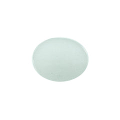 MILKY AQUAMARINE OVAL CAB 10X8MM 2.80 Cts.