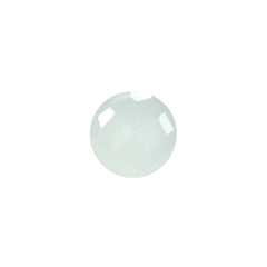 MILKY AQUAMARINE CHECKER CUT ROUND 6MM 0.75 Cts.