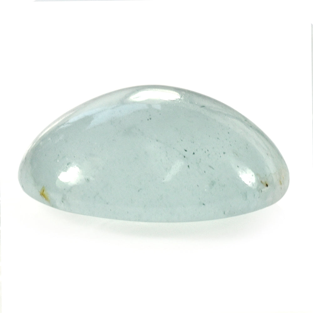 MILKY AQUAMARINE ROUND CAB 20MM 22.66 Cts.