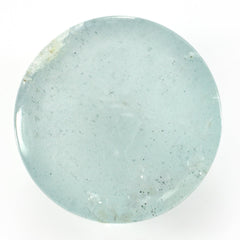 MILKY AQUAMARINE ROUND CAB 20MM 22.66 Cts.
