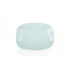 MILKY AQUAMARINE CUT CUSHION 11X8MM 2.87 Cts.