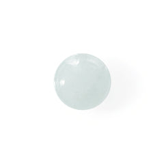 MILKY AQUAMARINE LENTIL ROUND 6MM 0.79 Cts.