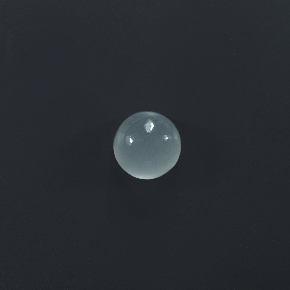 MILKY AQUAMARINE ROUND CAB 3.00MM 0.15 Cts.