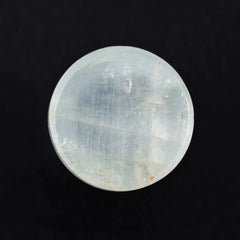 MILKY AQUAMARINE ROUND CAB 8MM 2.35 Cts.