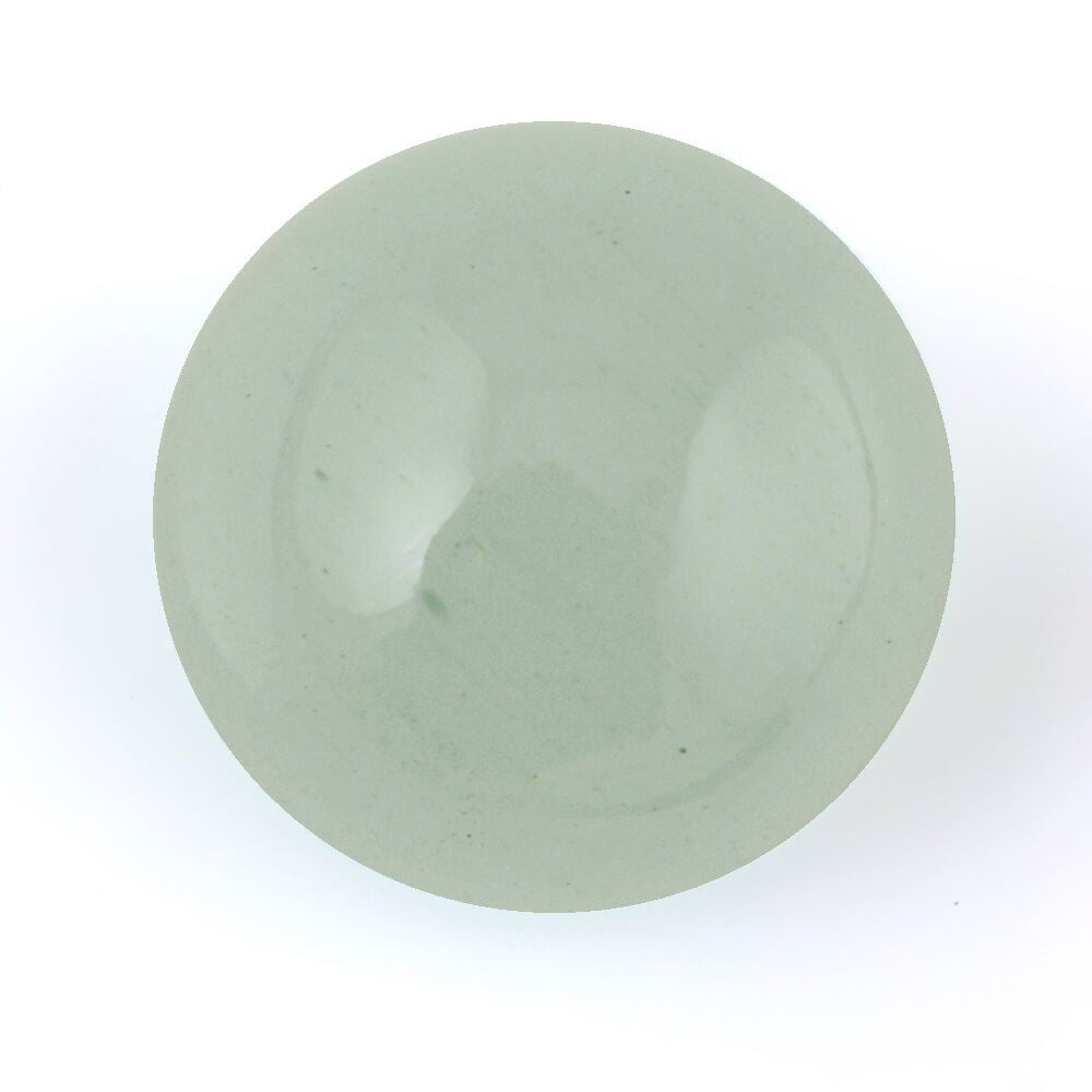 MILKY AQUAMARINE ROUND CAB 14MM 12.20 Cts.