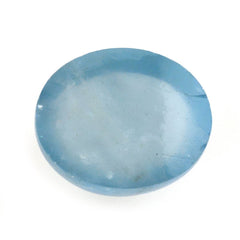 MILKY AQUAMARINE OVAL CAB (AA) 12X10MM 5.24 Cts.