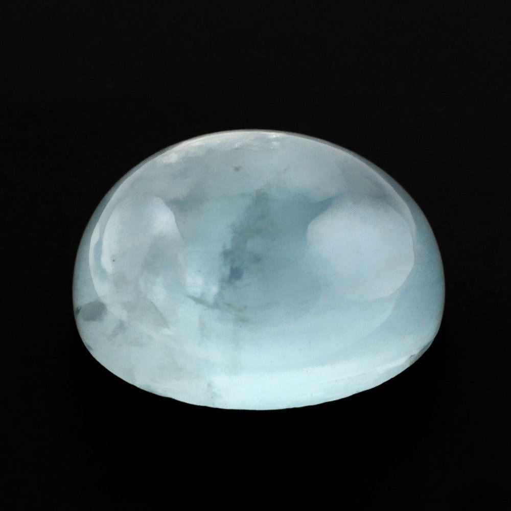 MILKY AQUAMARINE OVAL CAB (AA) 12X10MM 5.24 Cts.