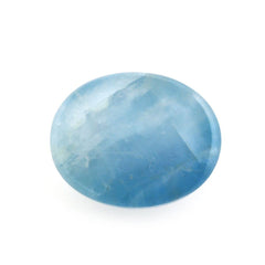 MILKY AQUAMARINE OVAL CAB (AA) 10X8MM 2.69 Cts.