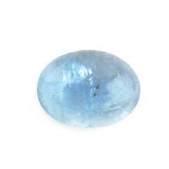 MILKY AQUAMARINE OVAL CAB (AAA) 8X6MM 1.28 Cts.