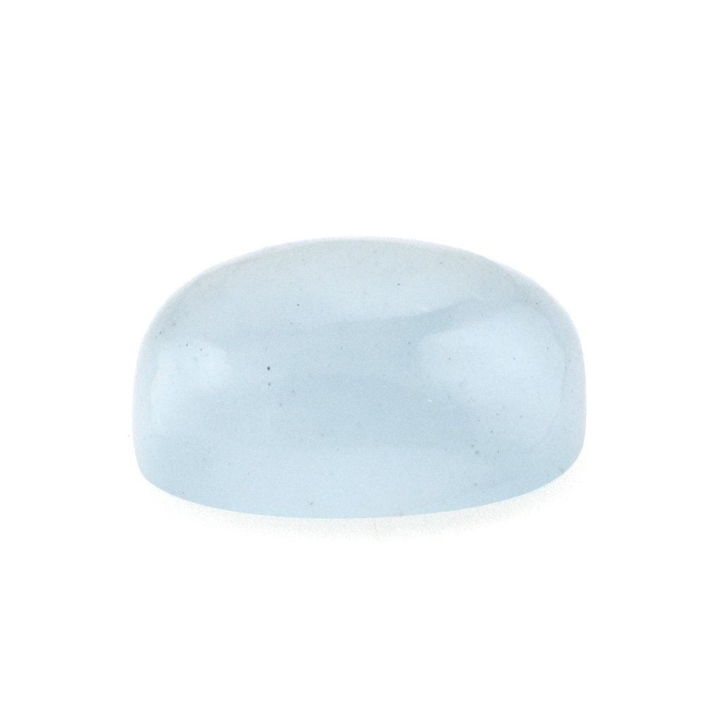 MILKY AQUAMARINE CUSHION CAB (A) 10X8MM 2.95 Cts.