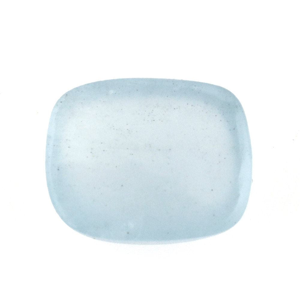 MILKY AQUAMARINE CUSHION CAB (A) 10X8MM 2.95 Cts.