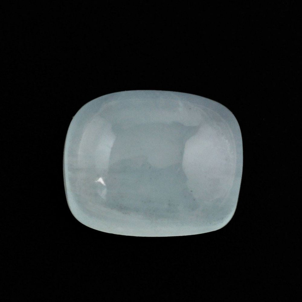 MILKY AQUAMARINE CUSHION CAB (A) 10X8MM 2.95 Cts.