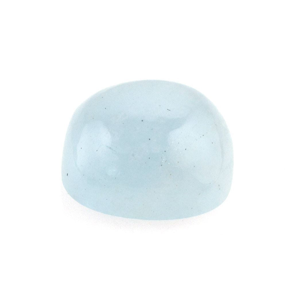 MILKY AQUAMARINE CUSHION CAB (A) 9MM 3.17 Cts.