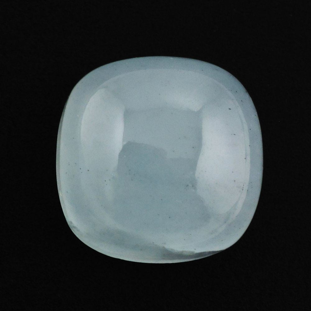 MILKY AQUAMARINE CUSHION CAB (A) 9MM 3.17 Cts.